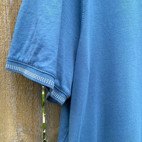 Ted Baker Teal Golf Polo Sz 4 or L - Picture 2 of 12